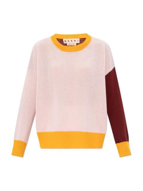 Tシャツ・カットソー MARNI Cashmere Round Neck Knit Swan GCMD0315Q0UFX385MXW17 GC Marni Cashmere top | Women's Clothing | Vitkac