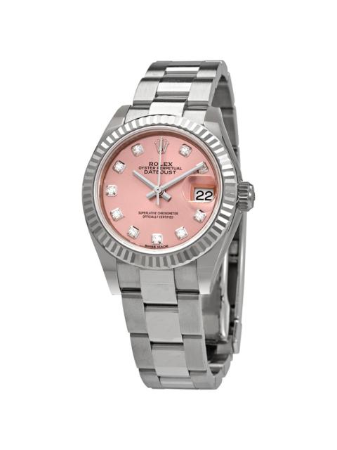 ROLEX Rolex Lady Datejust Automatic Pink Diamond Dial Ladies Oyster Watch 279174PDO