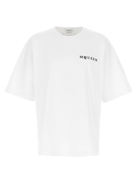 Alexander McQueen Mcqueen T-Shirt White/Black