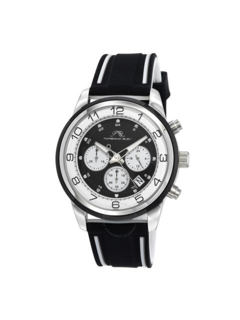 Other Designers Porsamo Bleu Arthur Chronograph Quartz Black Dial Men's Watch 1092BARR