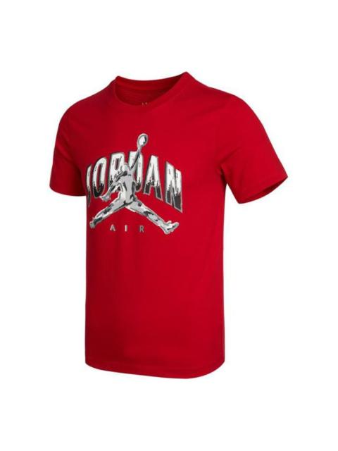 Jordan Air Jordan Basketball Sports Short Sleeve T-Shirt Men's Red CZ8384-687