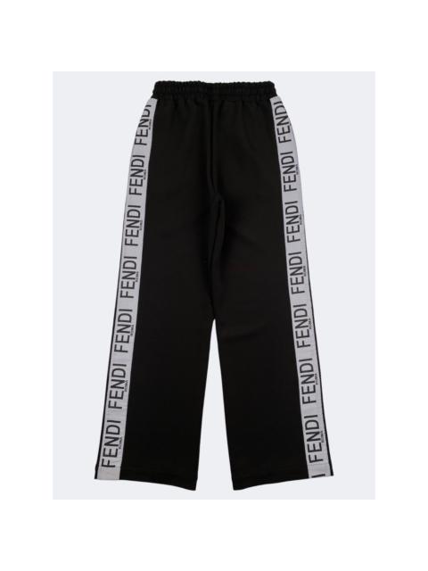 FENDI Roma Jacquard-Trimmed Track Pants