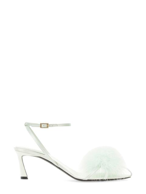 SAINT LAURENT Saint Laurent Women Mule Mae In Satin Crepe