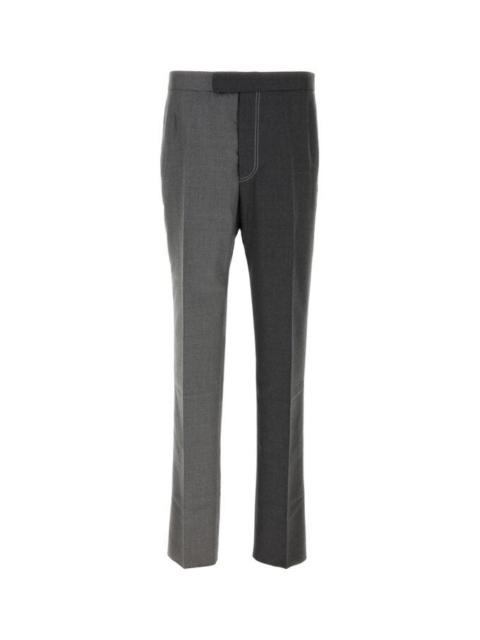 Thom Browne Man Two-Tone Wool Pant