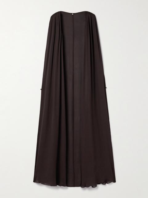 Johanna Ortiz New Destiny Silk-georgette Cape