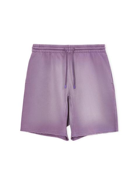 Loewe LOEWE Washed Drawstring Cotton Shorts Bouganville