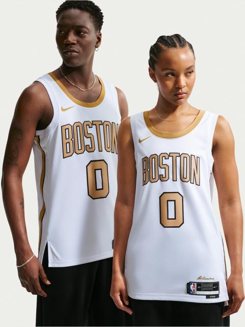 Nike Jayson Tatum Boston Celtics City Edition Men's Nike NBA Swingman Jersey