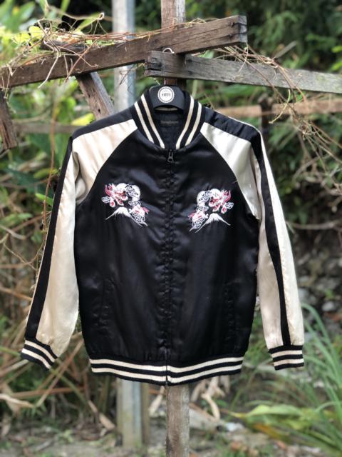 Other Designers Vintage - Vintage 90's Sukajan Souvenir Jacket Embroidered Dragon