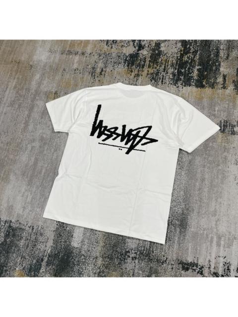 Stüssy FLIPPED TEE WHITE // LARGE
