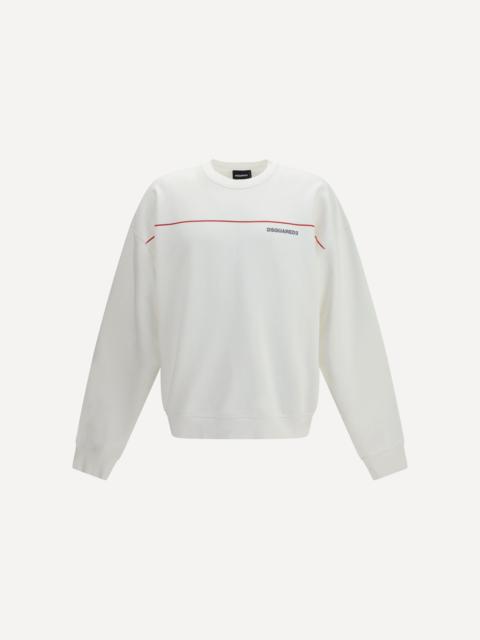 DSQUARED2 Cotton crew neck Sweatshirt with logo print