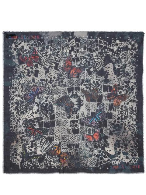 Zadig & Voltaire Kerry Butterfly Lace Scarf Brand Name