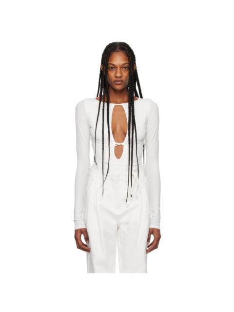 TOVE White Jennifer Bodysuit