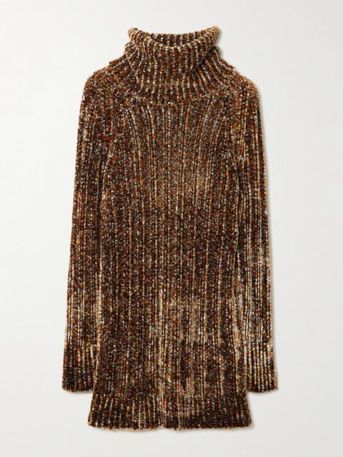 Dries Van Noten Chenille Turtleneck Sweater
