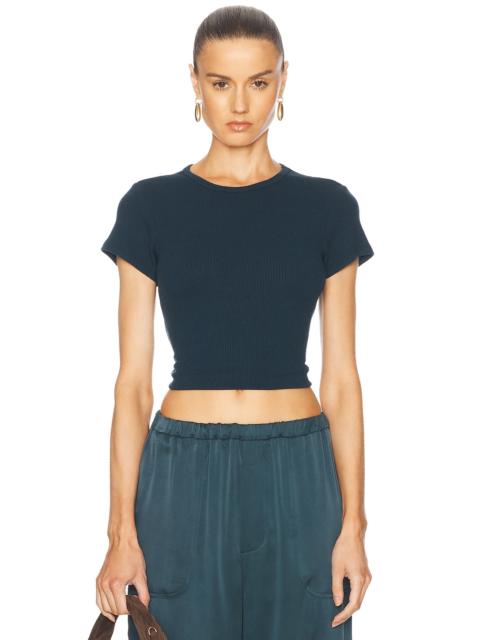 SABLYN Yael Cropped Crewneck Baby Tee