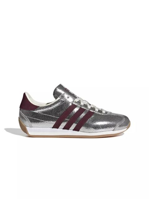 adidas Originals Country OG "Silver Metallic/Maroon/Off-White" Women's Shoe