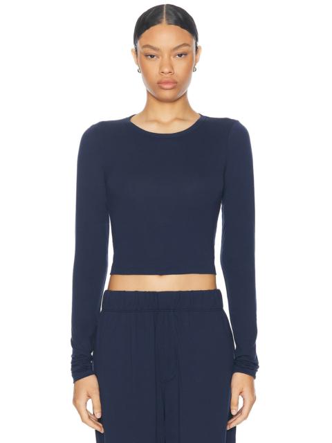 ÉTERNE Long Sleeve Baby Tee