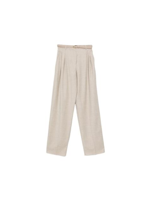 Max Mara Studio Max Mara Studio Neutrals Trousers - Tailored Trousers Women
