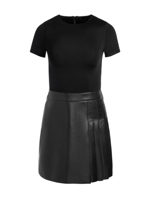 Alice + Olivia CHARA VEGAN MINI DRESS