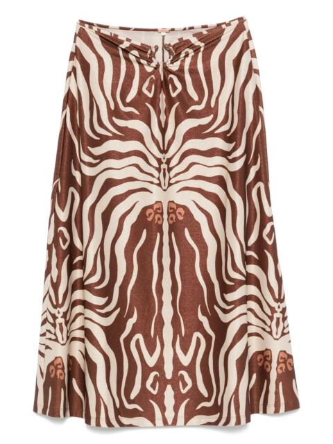 Johanna Ortiz Keel midi skirt