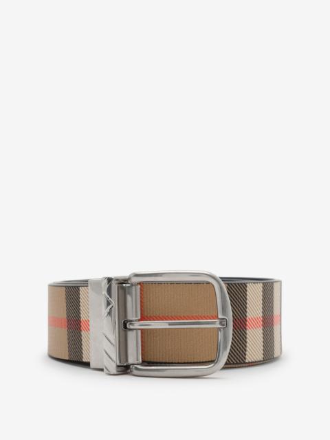 Burberry Reversible Check Pin Belt