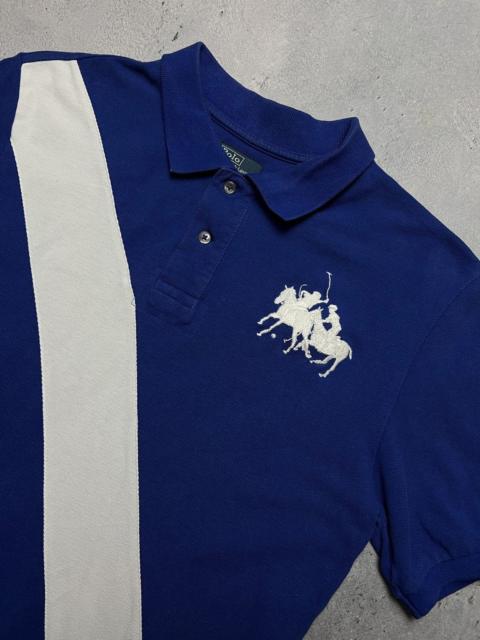 Polo Ralph Lauren Vintage Polo Ralph Lauren Striped Rugby y2k Tee USA Rare 00s