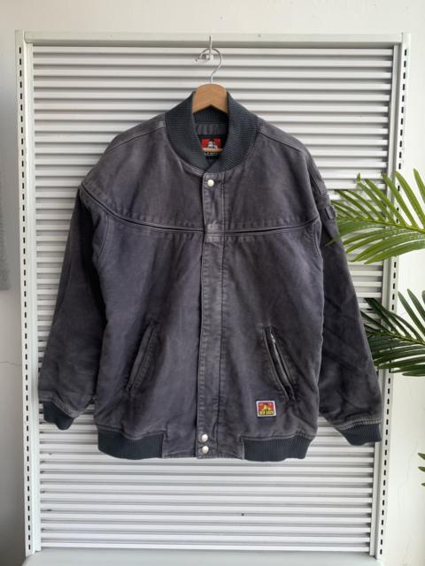 Other Designers Vintage - Vintage Faded Ben Davis Suede Workers Jacket