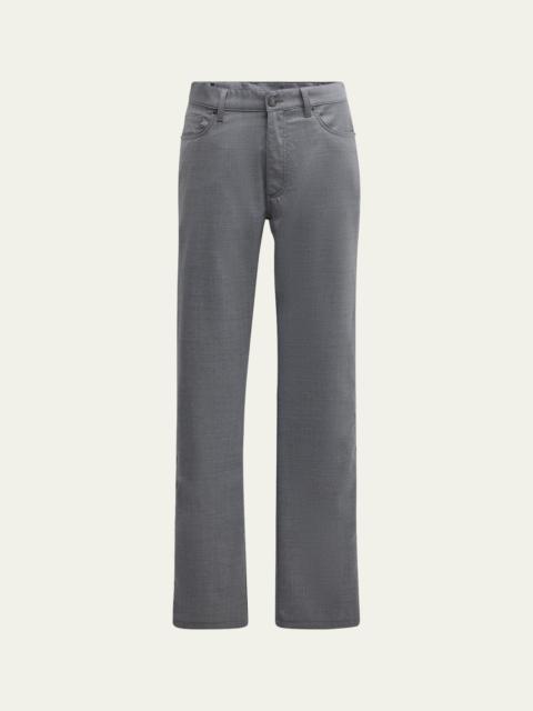 Men's Natural Comfort Wool 5-Pocket Pants