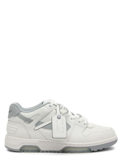Off-white Out Of Office Panelled Leather Sneakers
