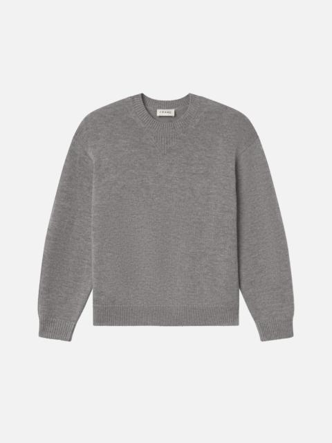 FRAME Suede Patch Sweater