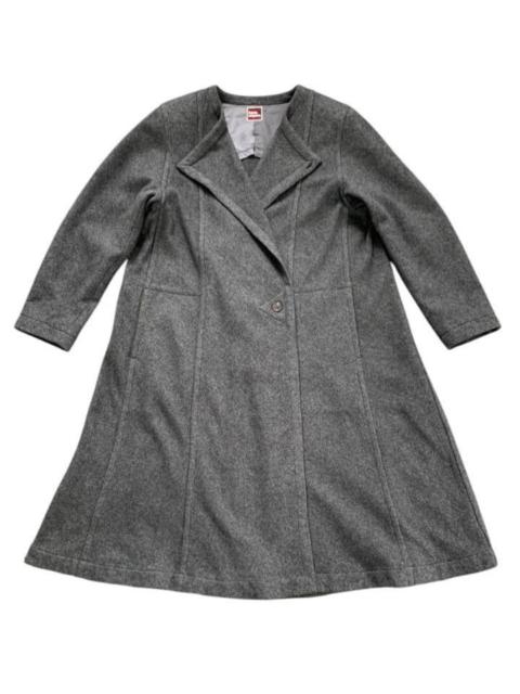 ISSEY MIYAKE Vintage 70s Issey Miyake Blend Wool Long Coat