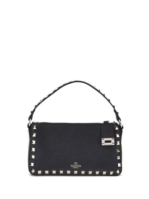 Valentino Valentino Garavani Rockstud Leather Shoulder Bag Nero