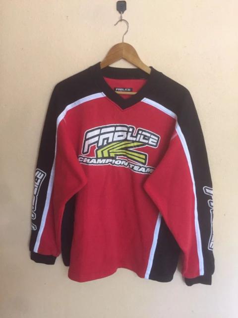 Other Designers VINTAGE FABLICE CHAMPION RACING SPELLOUT PULLOVER