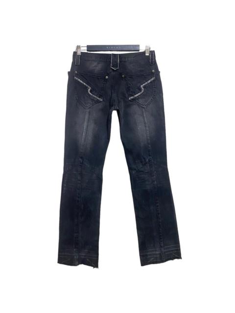 Other Designers semanticdesign - SEMANTIC DESIGN Snakeskin Black Denim Jeans