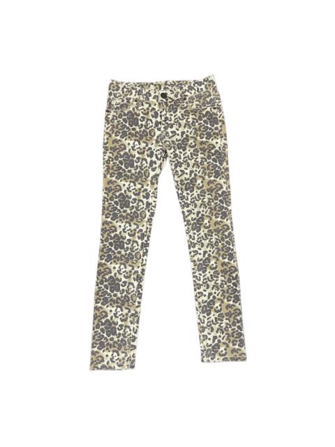 Other Designers Japanese Brand - Rare💥 Japanese Leopard 🐆 Full printed Skinny Jeans