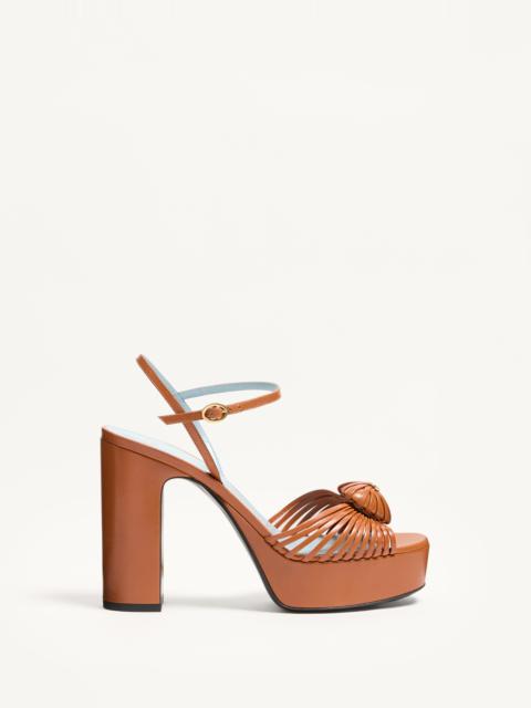 Valentino SANDAL ROYAL PLATFORM SANDAL IN KIDSKIN 115MM