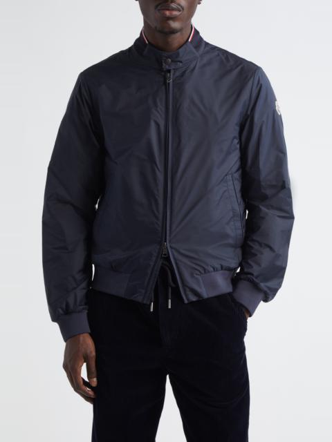 Moncler Moncler Reppe Rain Jacket in Greyish Navy at Nordstrom