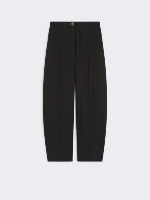 Sportmax Straight wool trousers