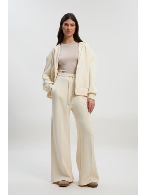 KAREN MILLEN Premium Luxe Lounge Cosy Jersey Draw String Waist KM Branded Trousers