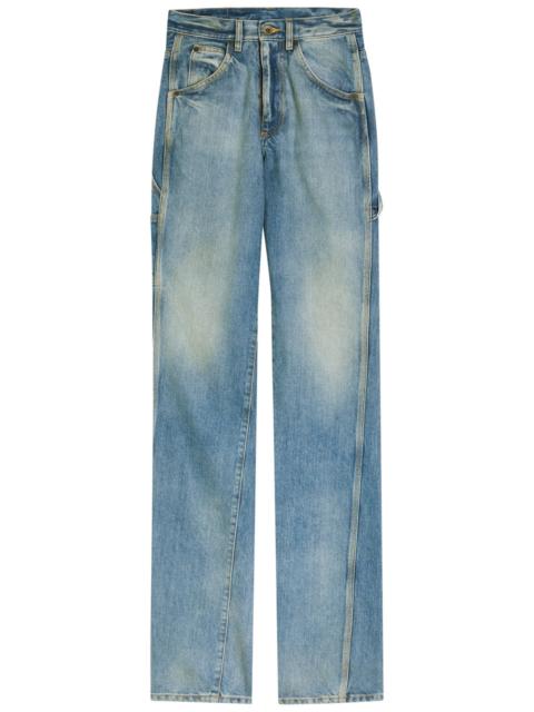 Maison Margiela Maison Margiela Exposed-pocket Straight-leg Jeans