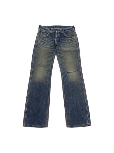 RUSTY LEVIS STRAUSS VINTAGE DISTRESSED DENIM PANTS