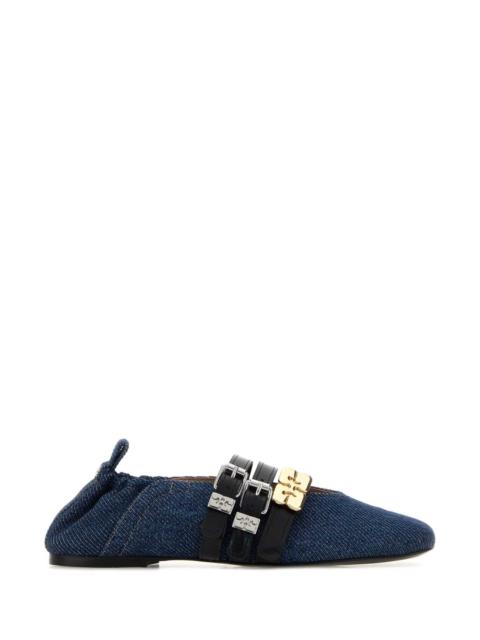 GANNI Ganni Women Denim Ballerinas