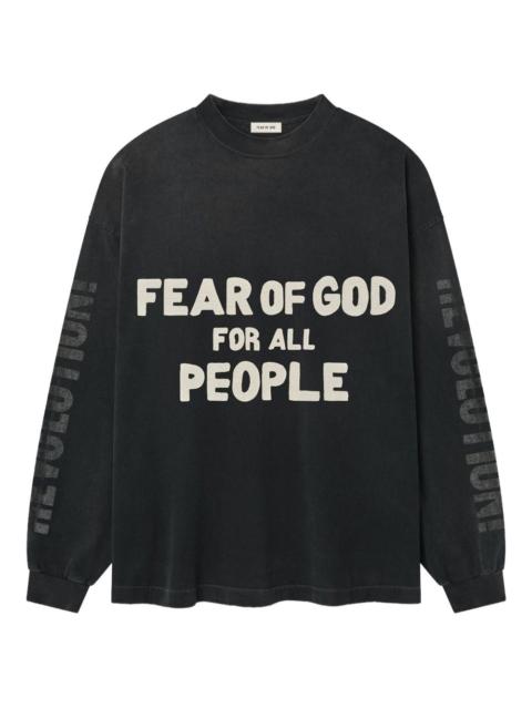 Fear of God open our future long-sleeve T-shirt