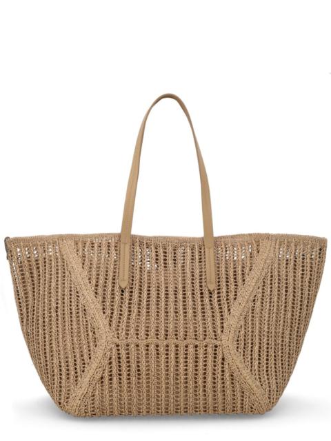 Brunello Cucinelli RAFFIA "BC DUO" BAG