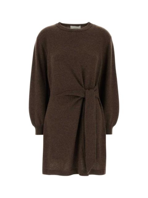 LISA YANG Lisa Yang Women Brown Cashmere Abrielle Sweater Dress