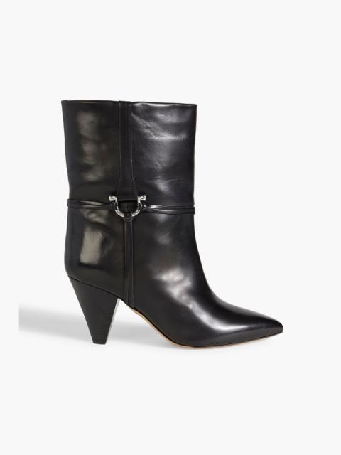 Isabel Marant Lilet embellished leather ankle boots