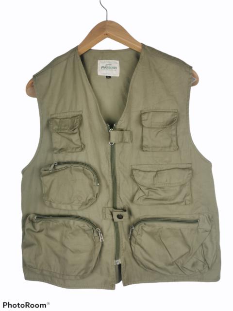 Other Designers Japanese Brand - Japanese Brand Possum Tactical Multipocket Fishing Vest
