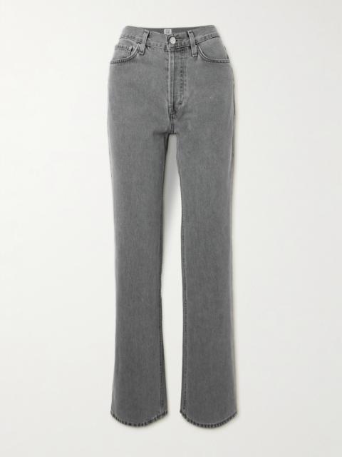 TOTEME High-rise Straight-leg Organic Jeans