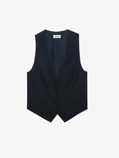 Zadig & Voltaire Emaux Wool Vest