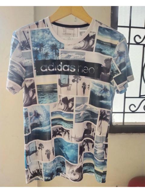 adidas Adidas Neo All Over Print Graphic Tees