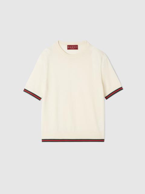 GUCCI Extra fine cashmere silk top